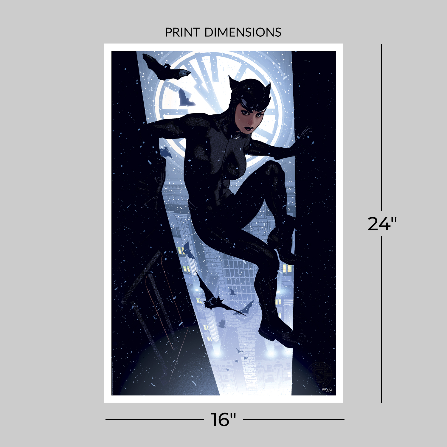 DC Comics Catwoman™ Art Print  Exclusive Edition View 2