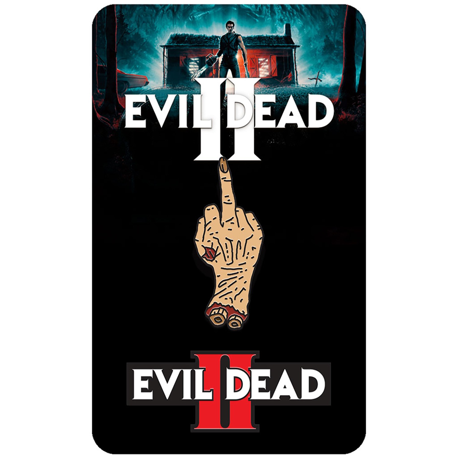 Evil Dead II Art Print & Collector Pin Set View 2