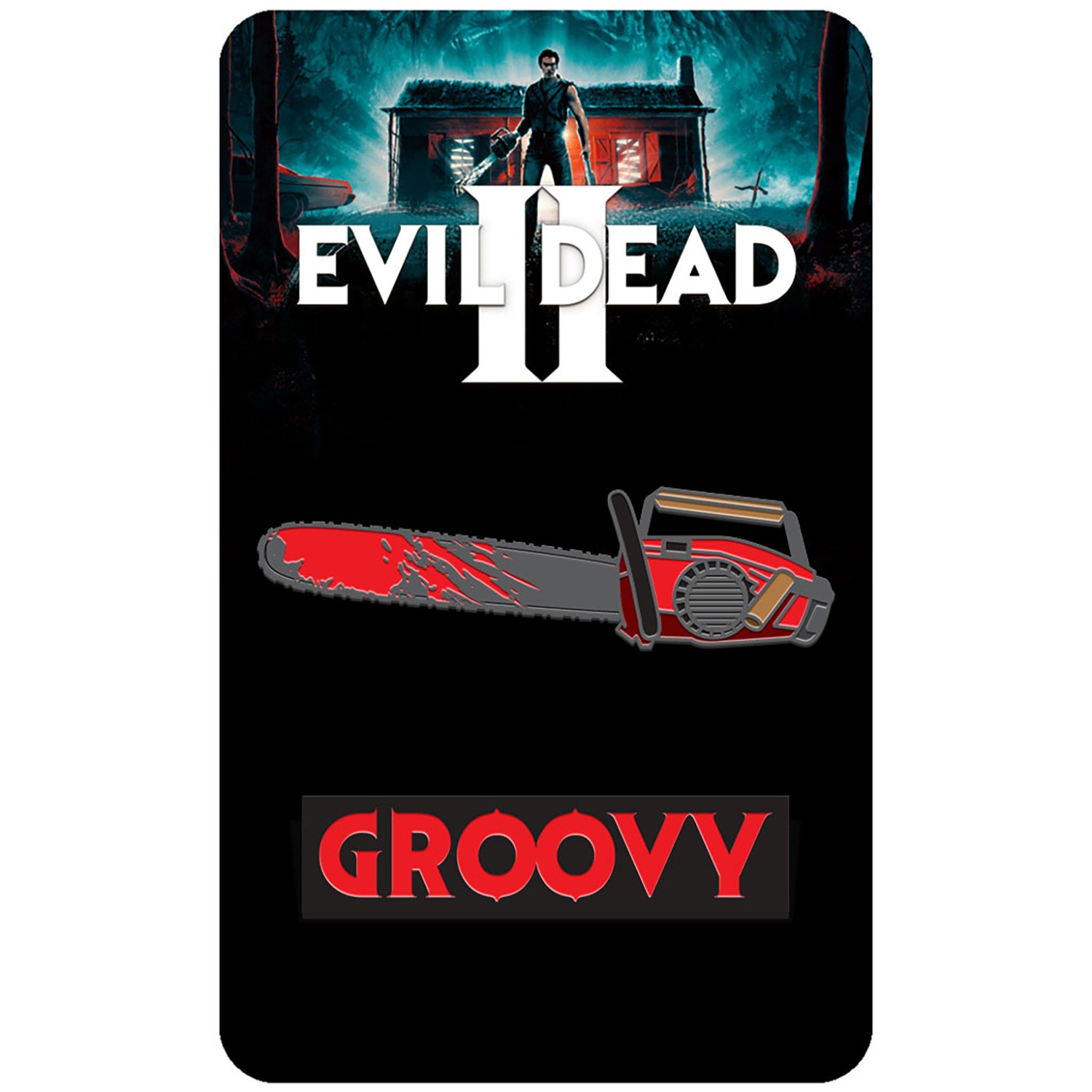 Evil Dead II Art Print & Collector Pin Set View 6