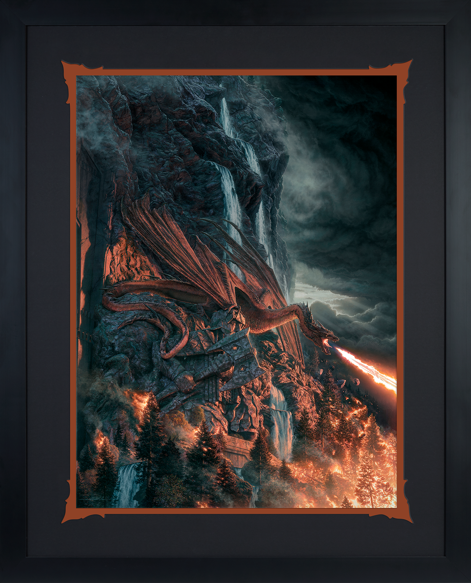 Smaug the Fire-Drake: A Dire Menace!