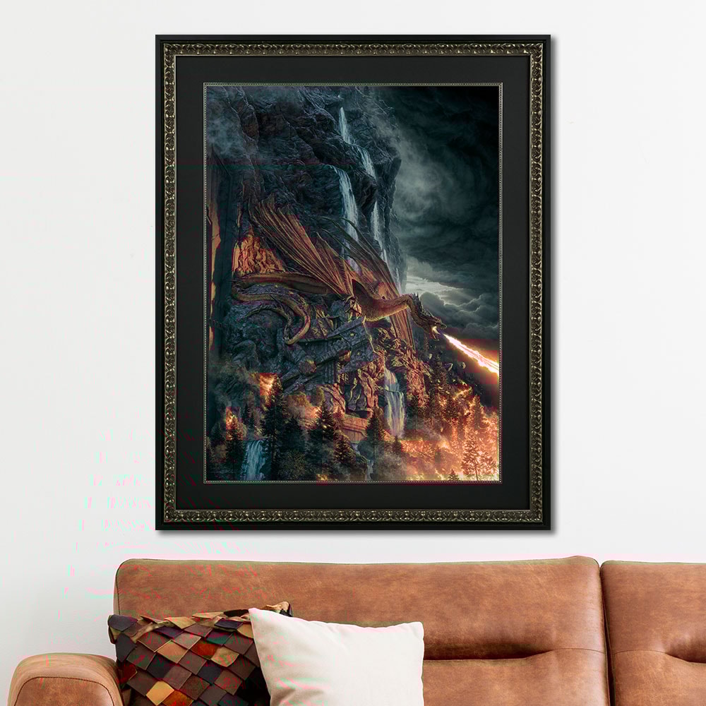 Smaug the Fire-Drake: A Dire Menace!