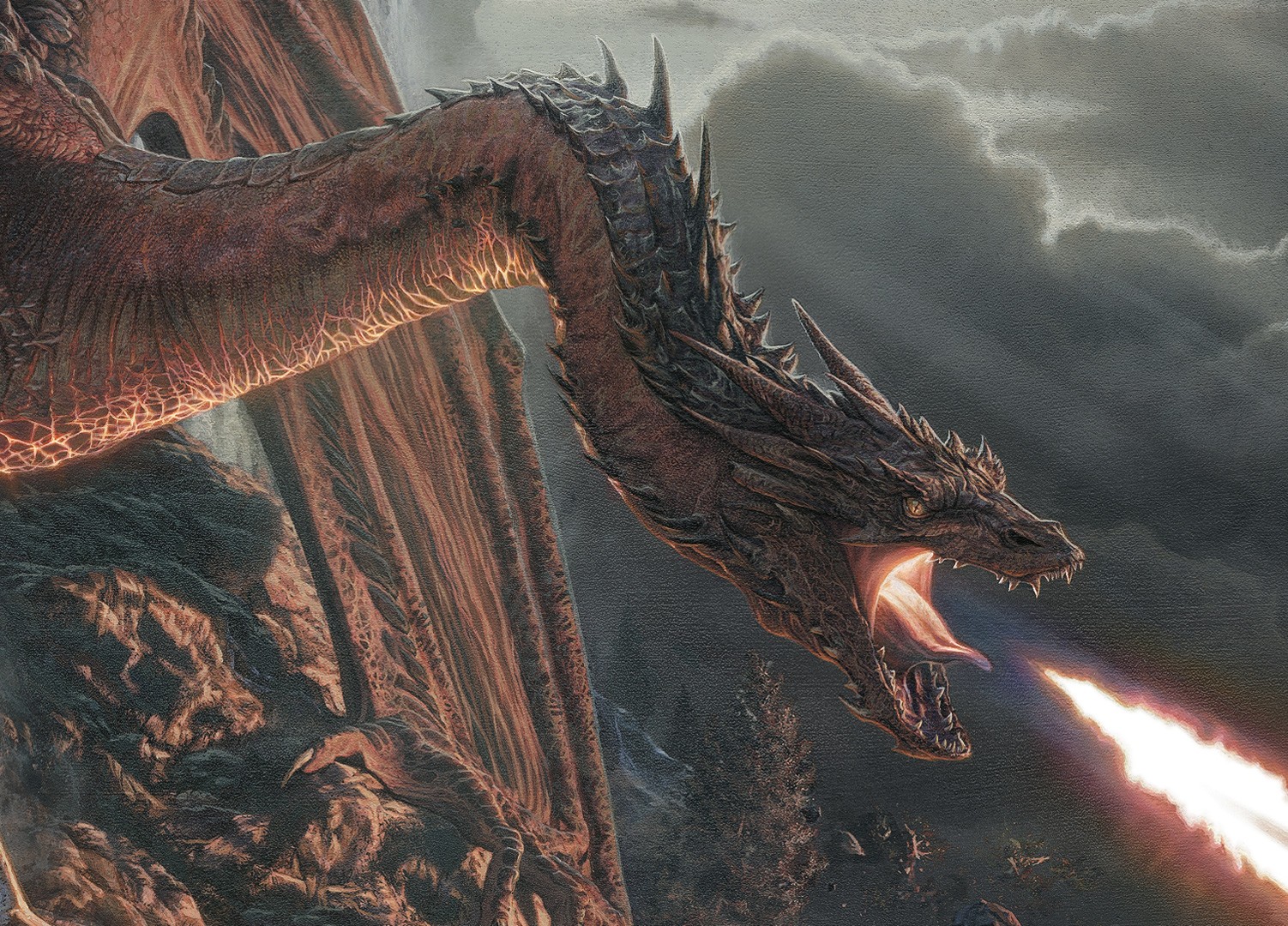 Smaug the Fire-Drake: A Dire Menace!