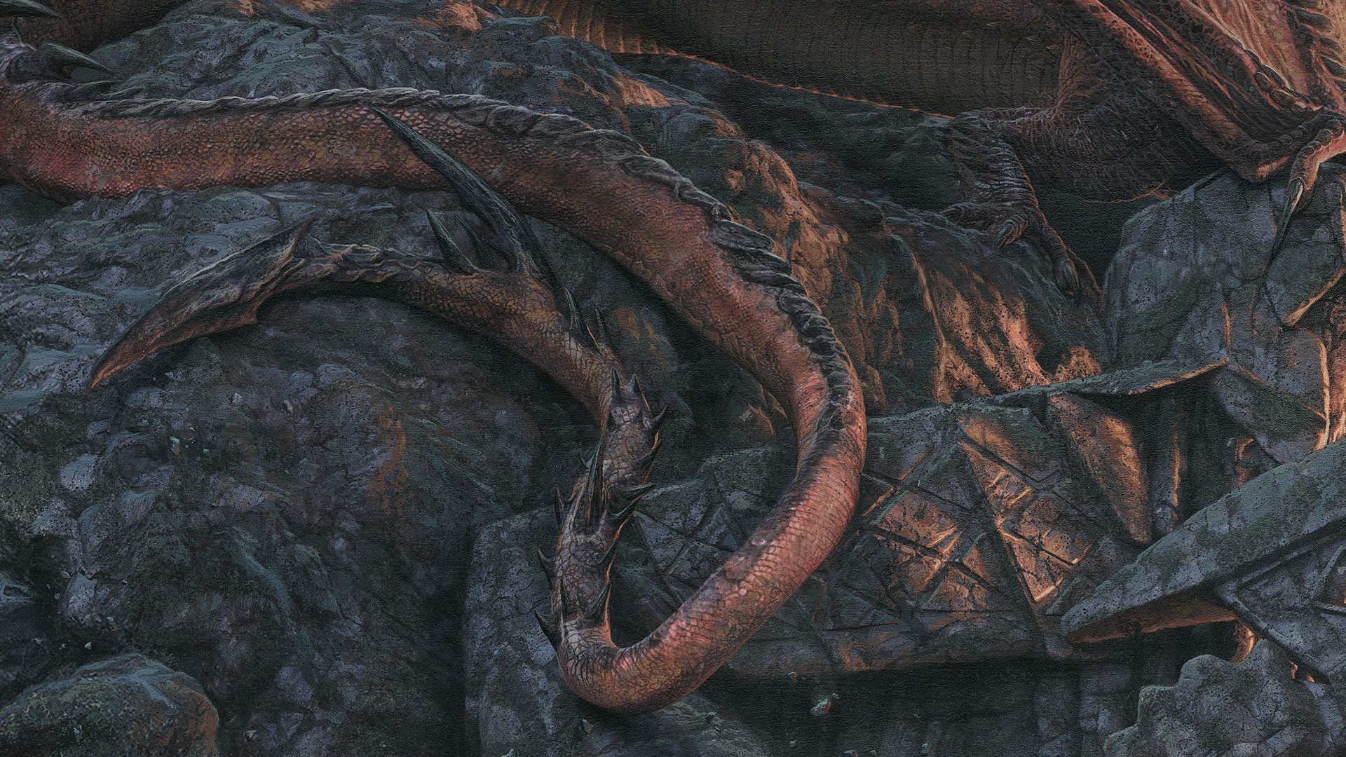 Smaug the Fire-Drake: A Dire Menace!