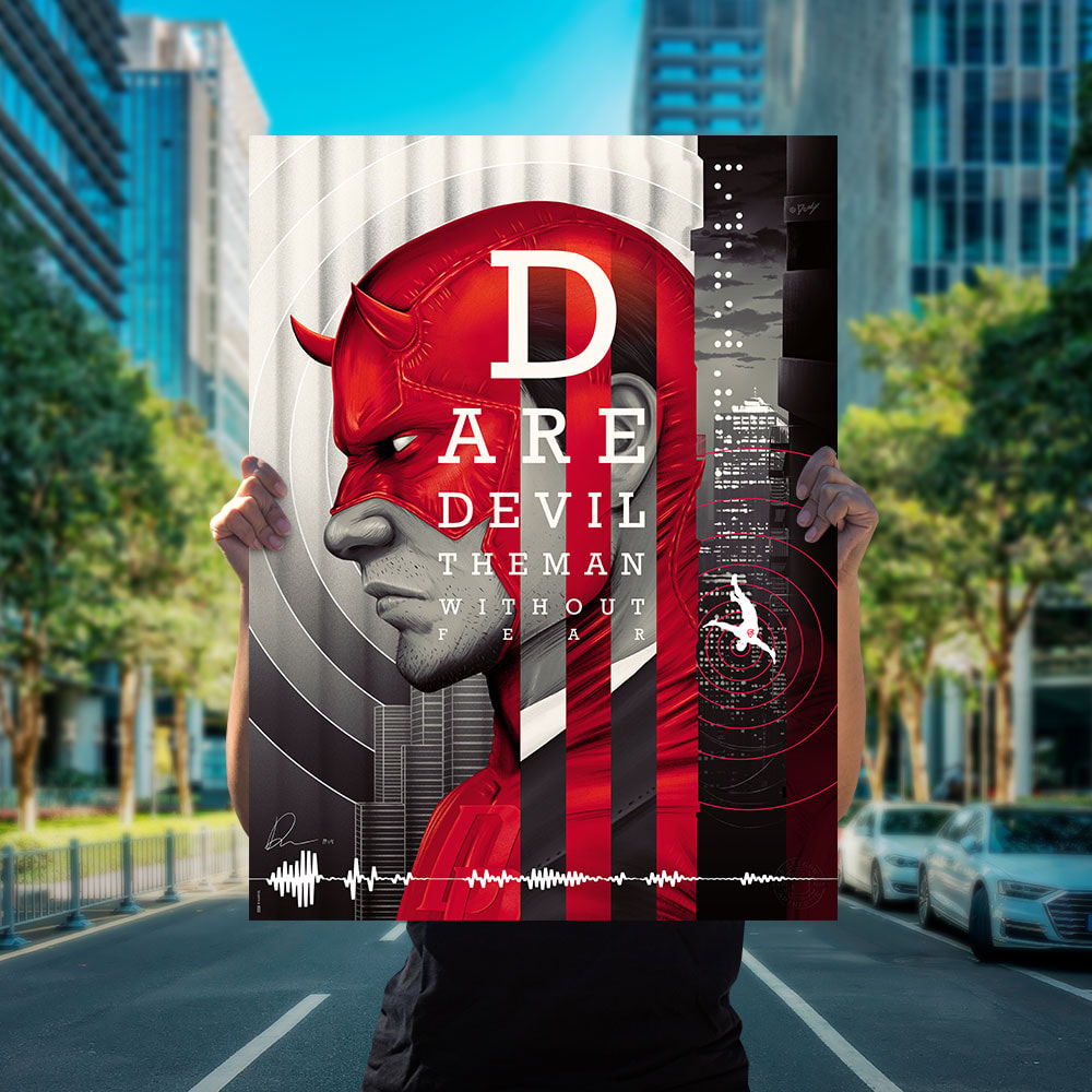 Marvel Daredevil: The Man Without Fear Art Print  View 1