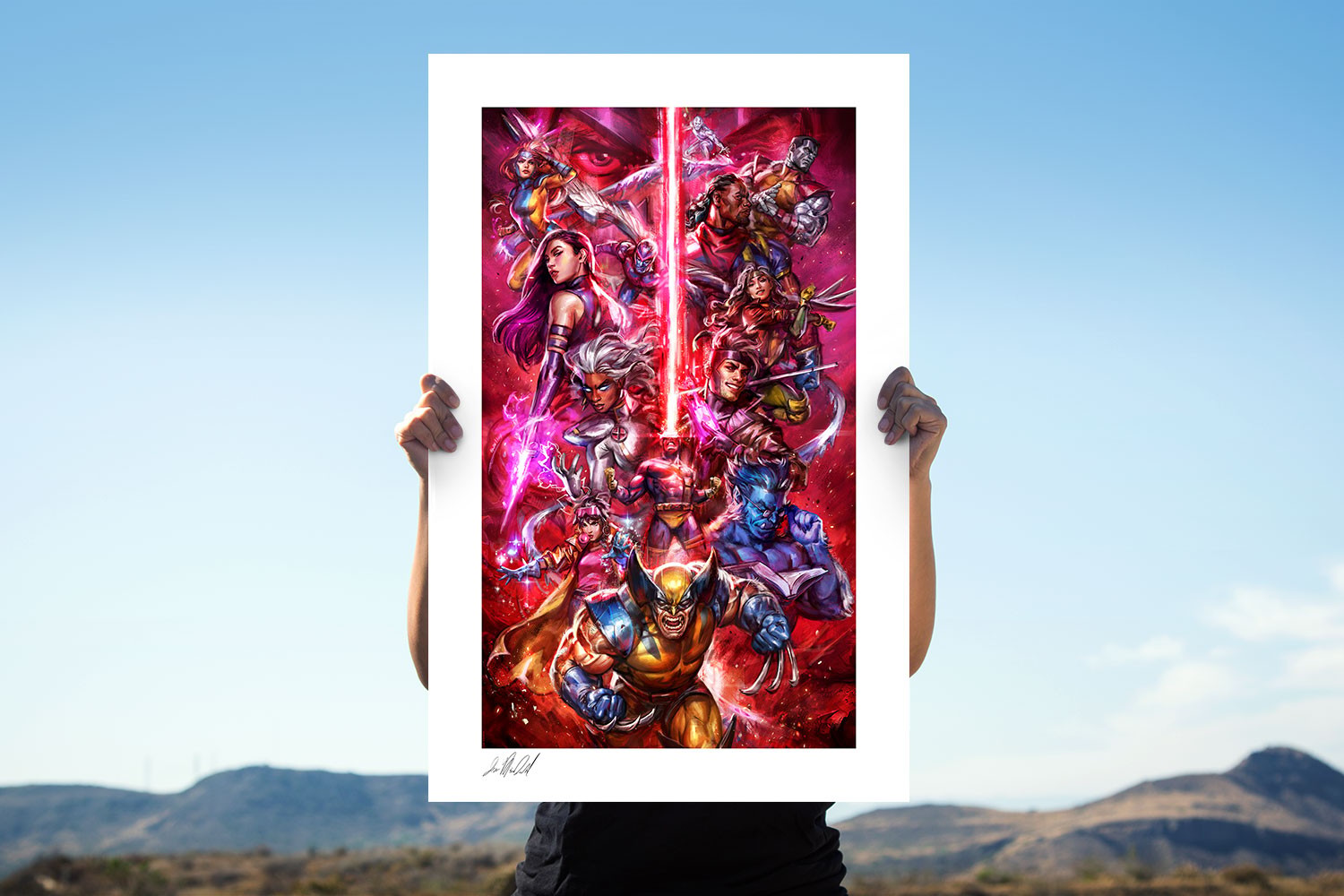 Marvel The X-Men vs Magneto Art Print  View 1