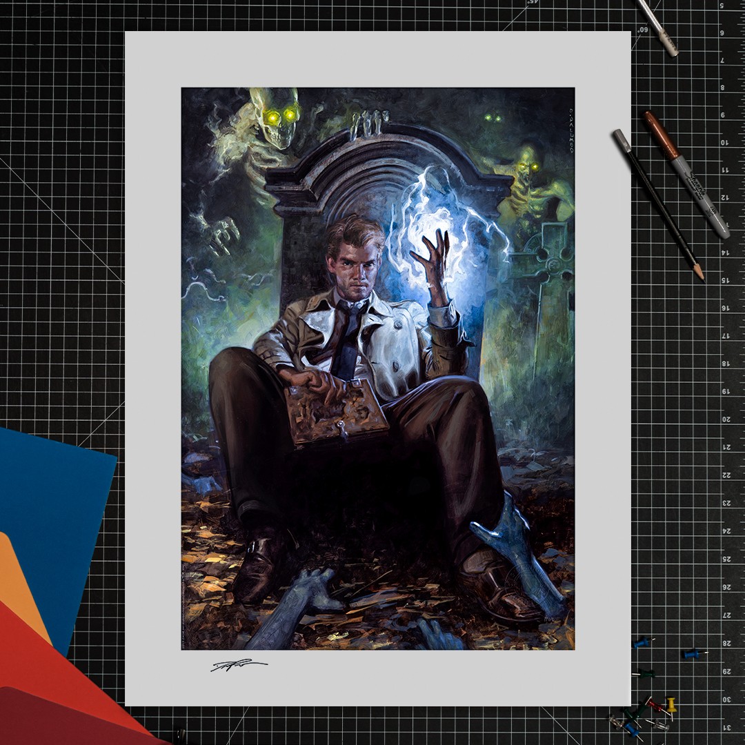 John Constantine Fine Art Print by David Palumbo Sideshow