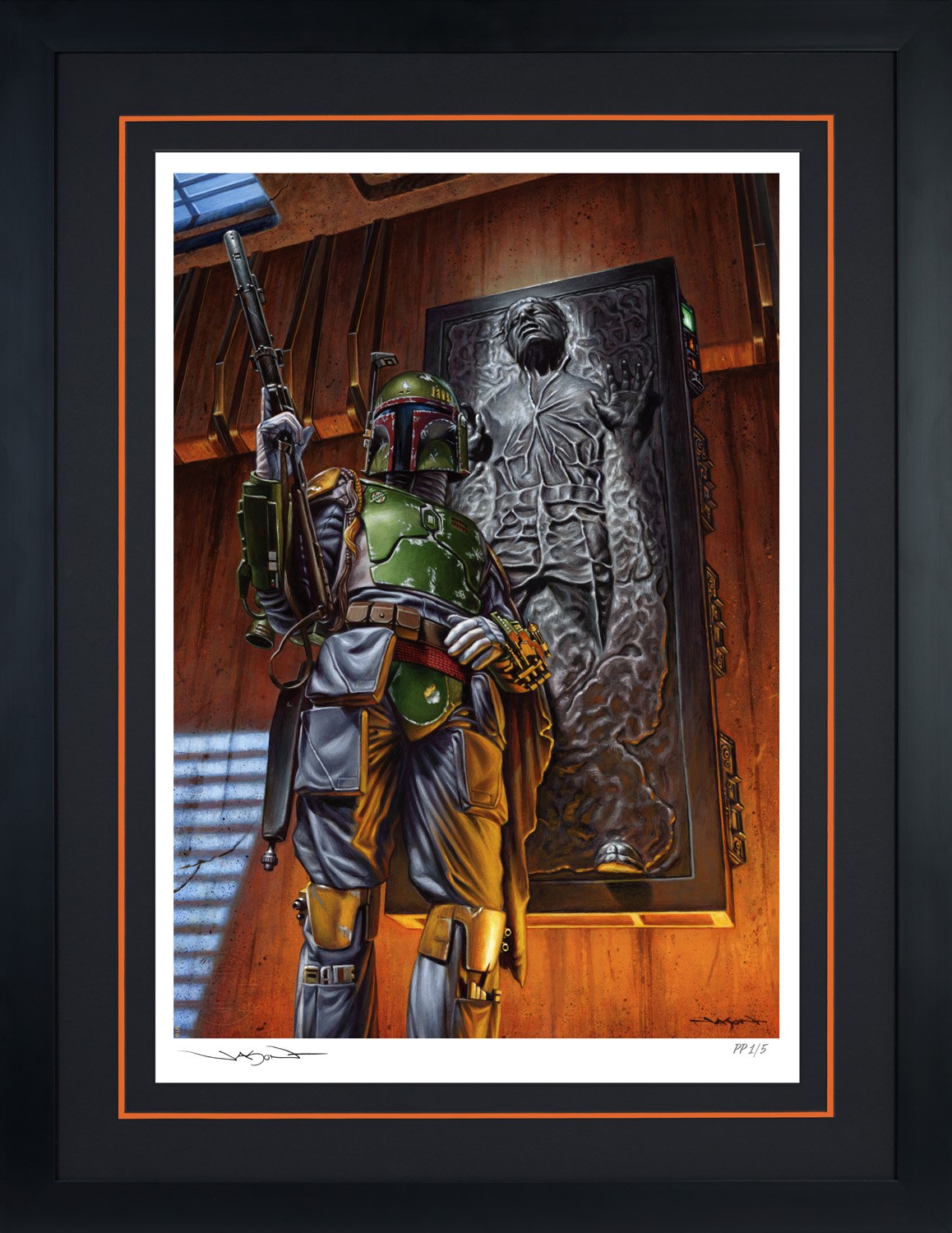Star Wars Boba Fett™: The Bounty Art Print  Exclusive Edition View 7