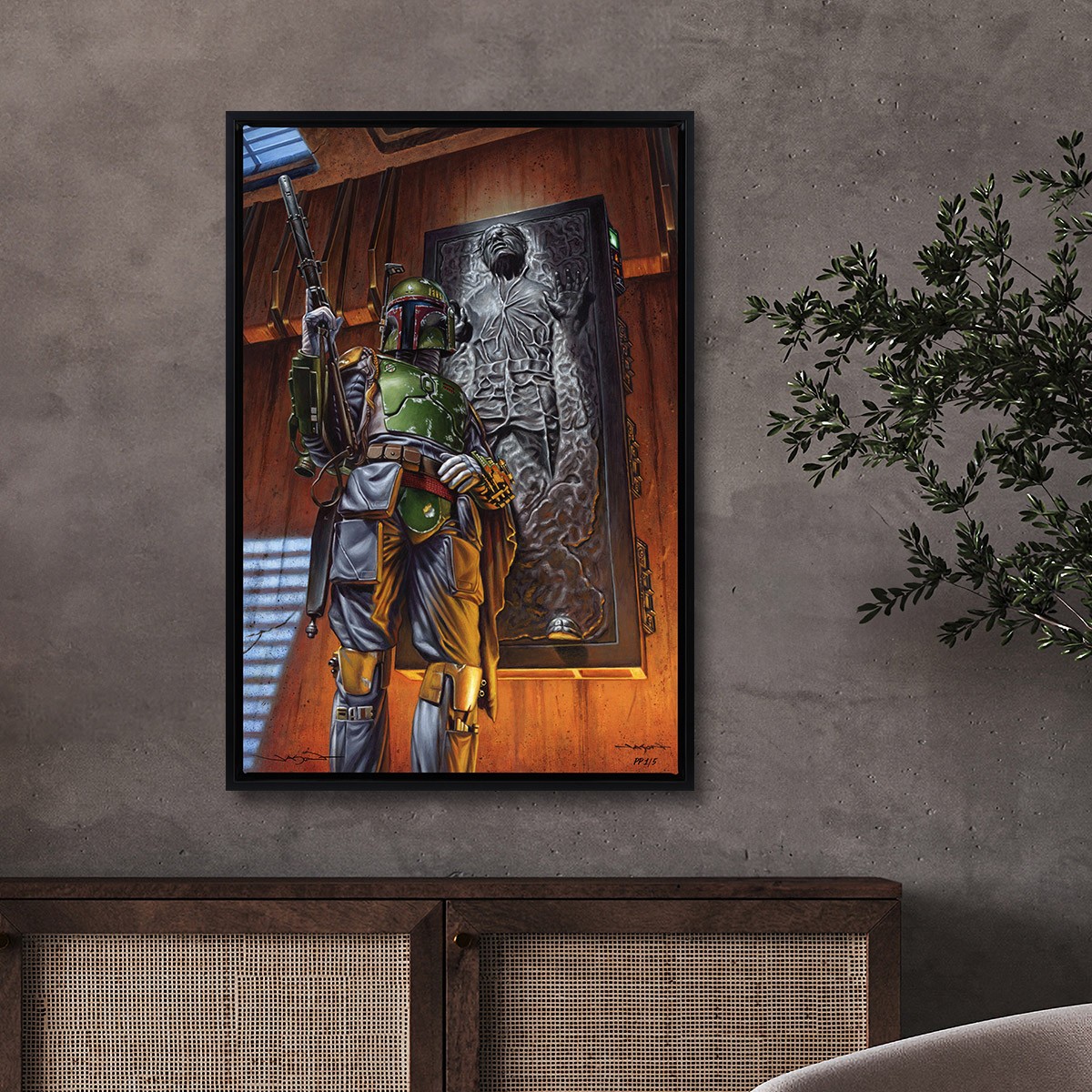 Star Wars Boba Fett™: The Bounty Art Print  Exclusive Edition View 1