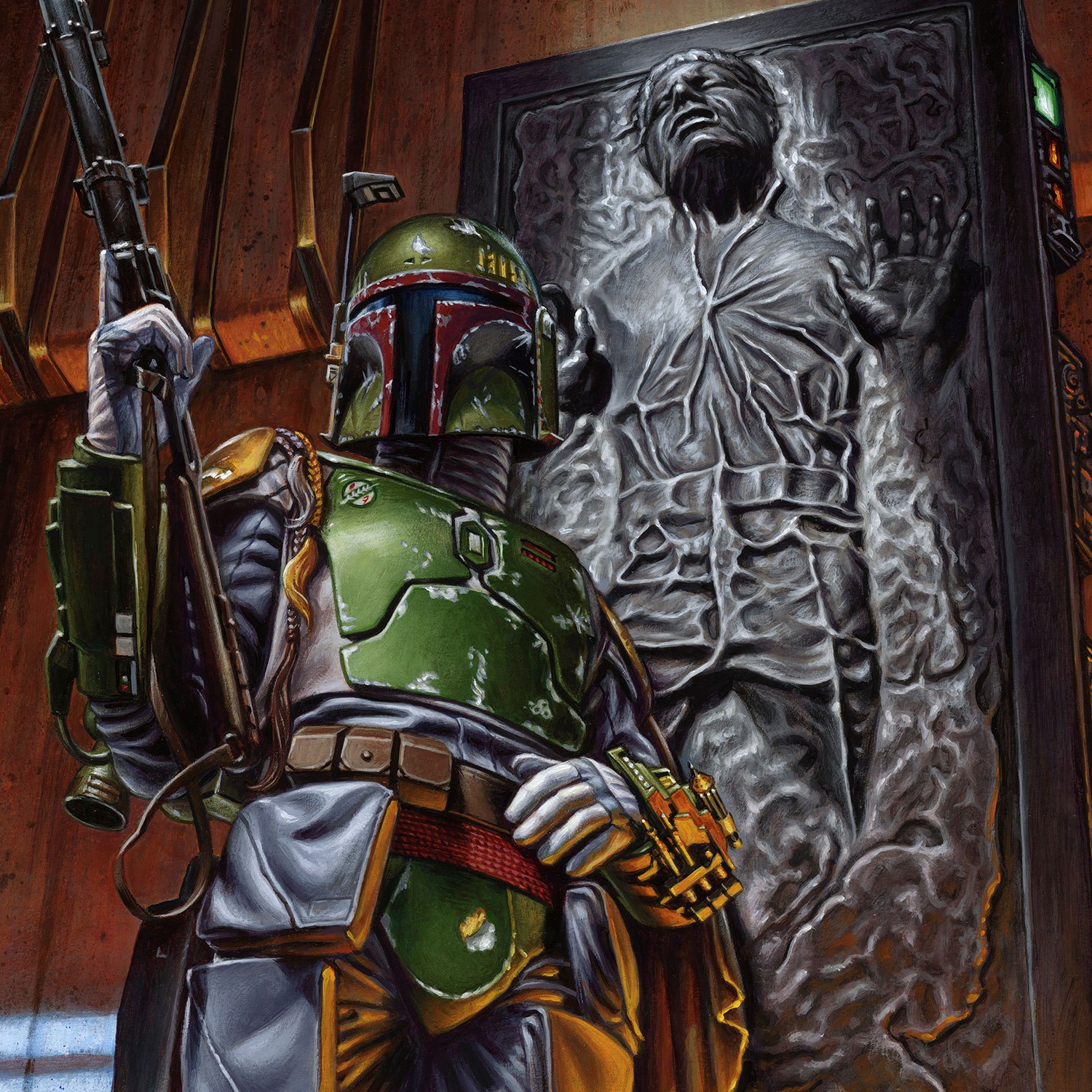 Star Wars Boba Fett™: The Bounty Art Print  Exclusive Edition View 3