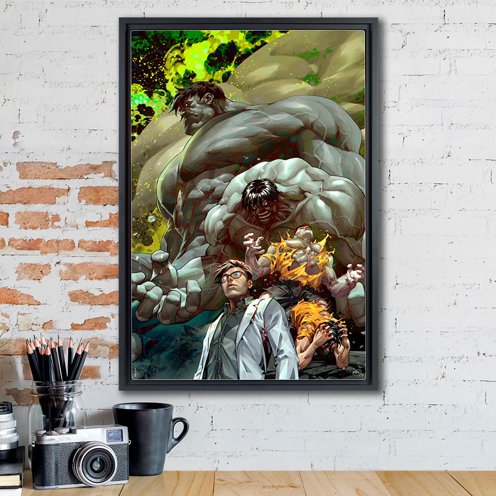 Marvel The Hulk Origins Art Print  Exclusive Edition View 1