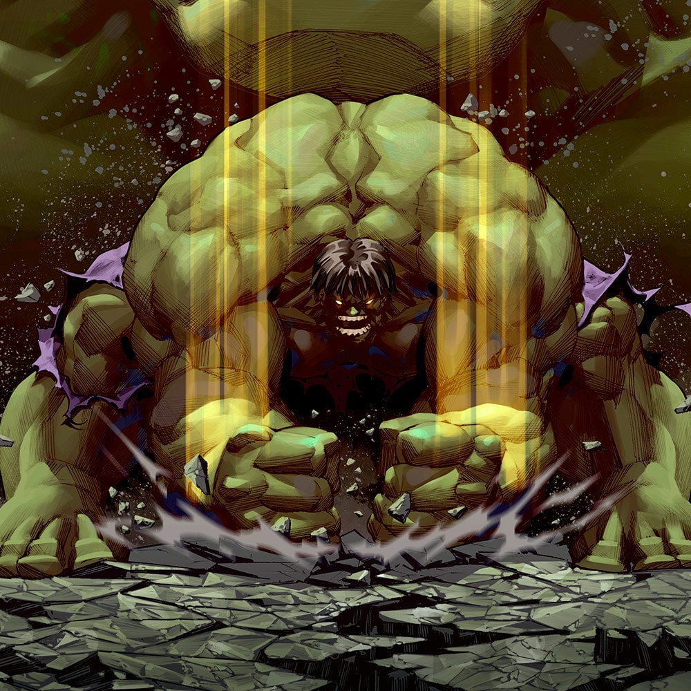 Marvel The Incredible Hulk Art Print  Exclusive Edition View 3