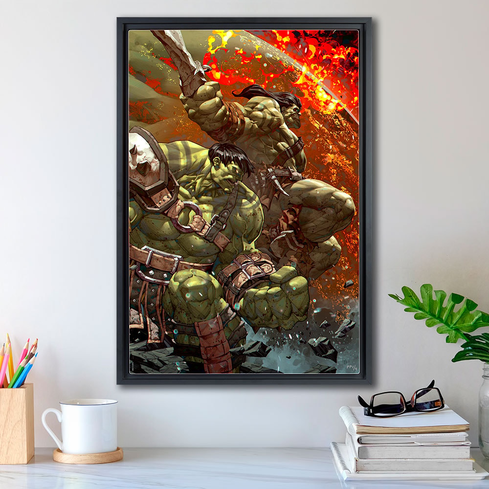 Marvel Planet Hulk Art Print  Exclusive Edition View 1