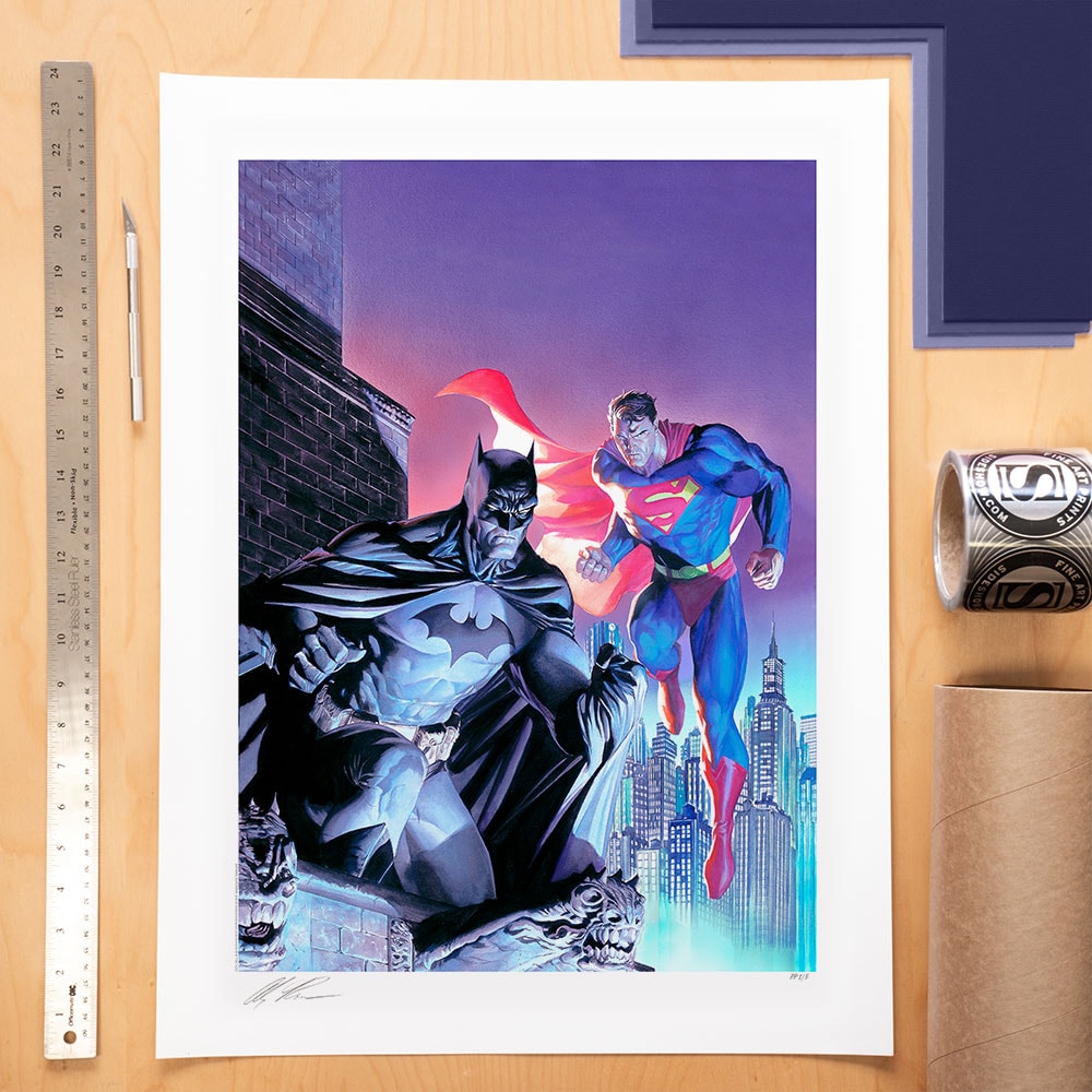 Legendary Heroes Fine Art Print by Alex Ross | Sideshow Collectibles