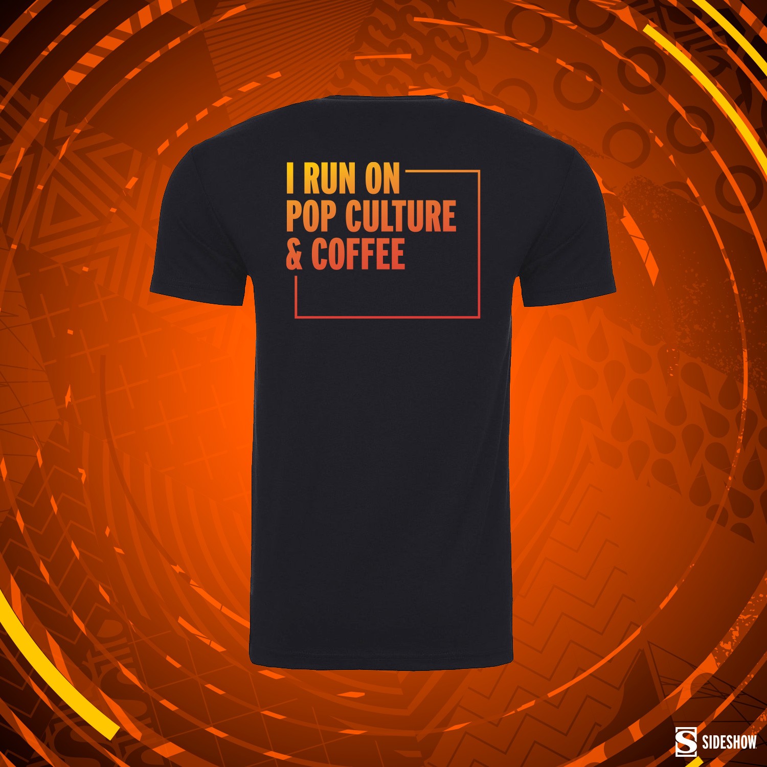 Sideshow Collectibles I Run On Pop Culture T-Shirt Apparel  View 2
