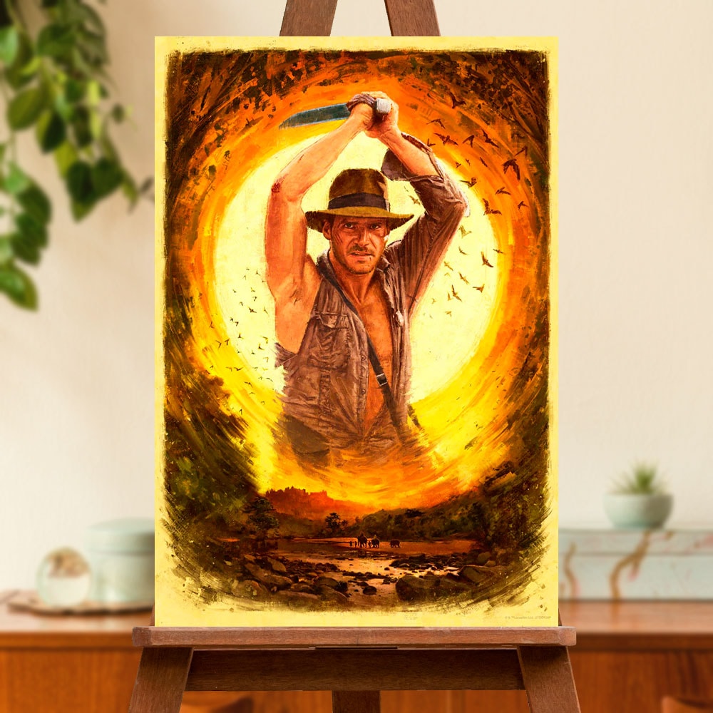 Indiana Jones Prepare to Meet Kali Art Print  View 1