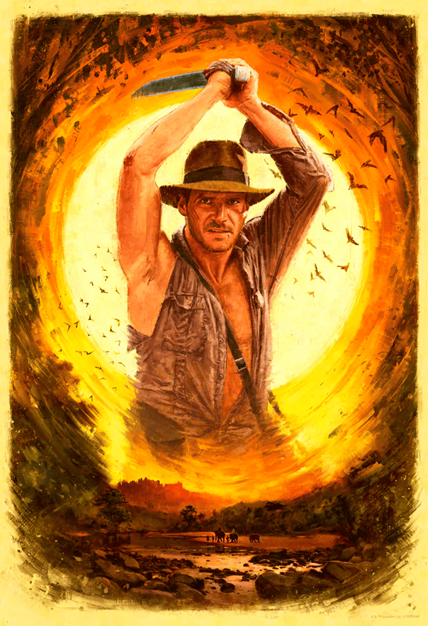 Indiana Jones Prepare to Meet Kali Art Print  View 2