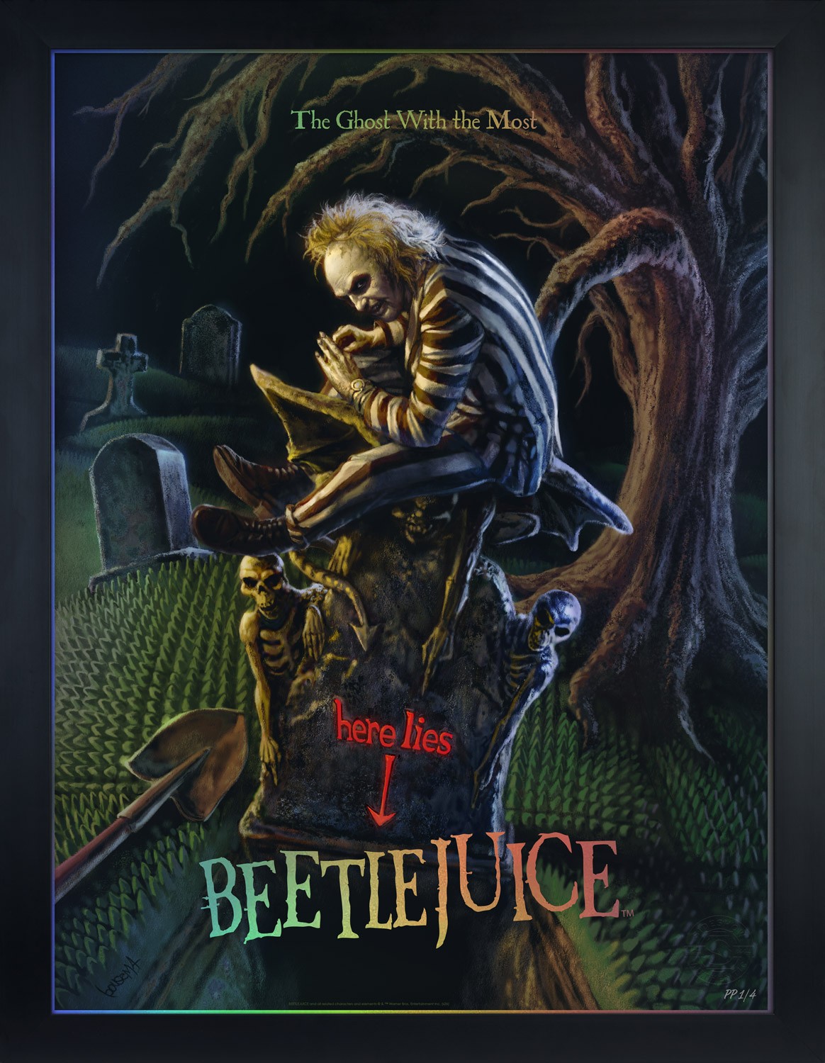 Beetlejuice Beetlejuice: The Ghost with the Most (Holofoil Variant) Movie Poster  View 8