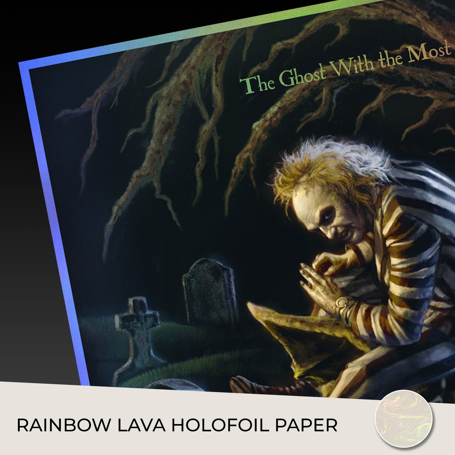 Beetlejuice Beetlejuice: The Ghost with the Most (Holofoil Variant) Movie Poster  View 4