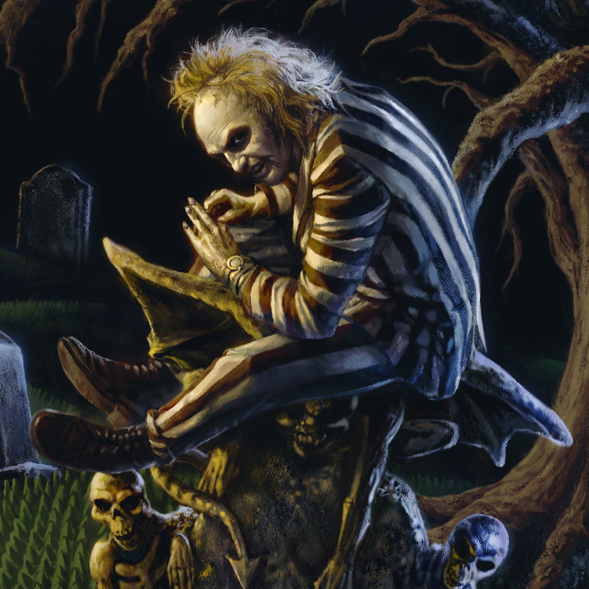 Beetlejuice Beetlejuice: The Ghost With the Most Movie Poster  Exclusive Edition View 3