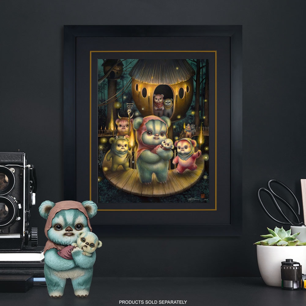 Star Wars It Takes an Ewok Village Art Print  View 1