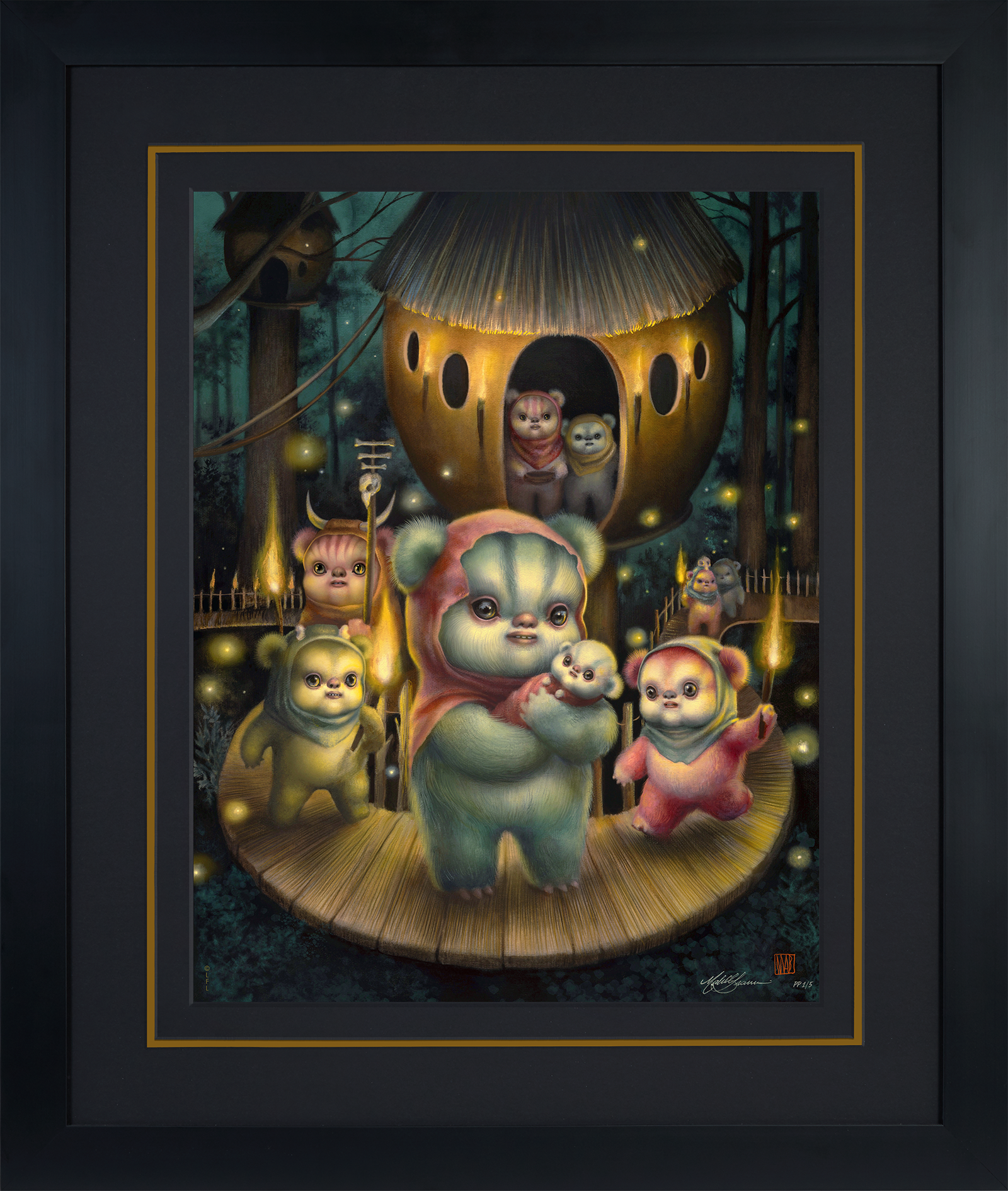 Star Wars It Takes an Ewok Village Art Print  View 7