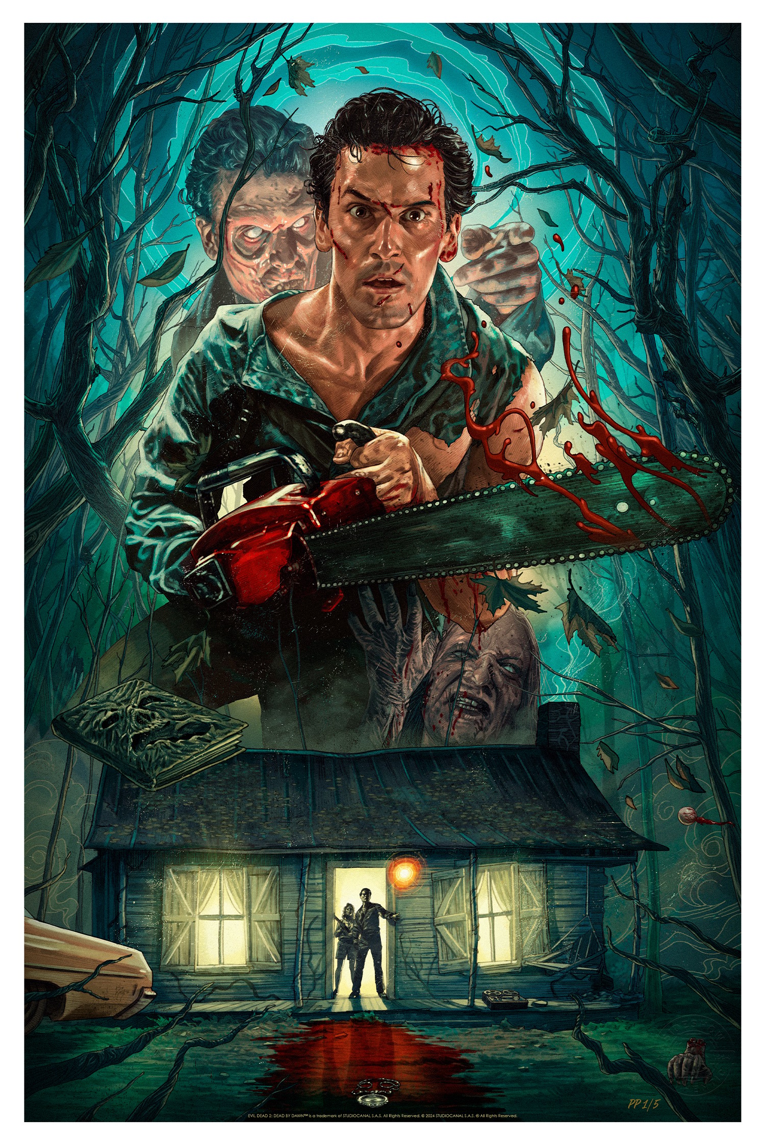evil dead poster 24x36