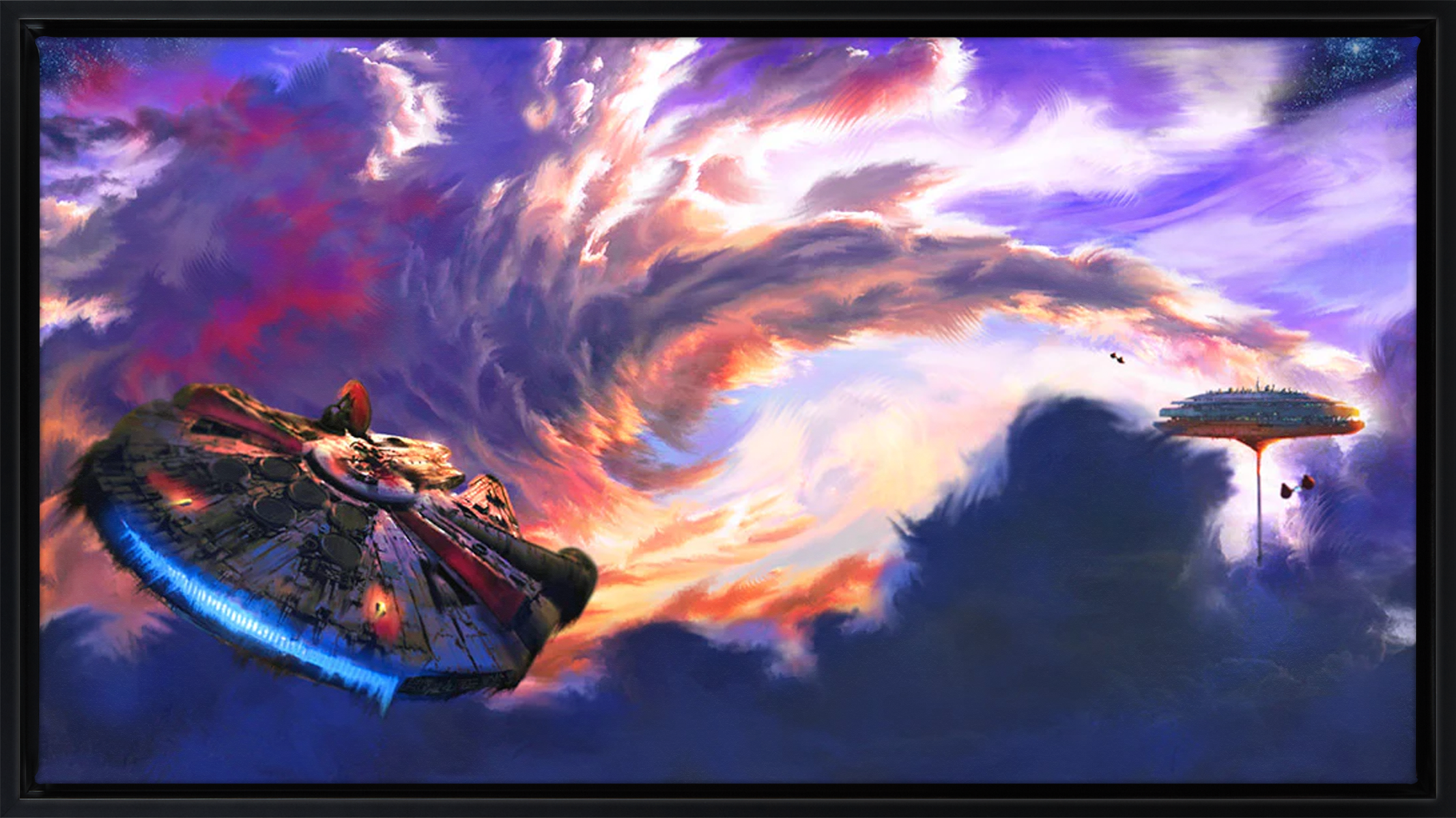 Star Wars Friendly Ambush Art Print  View 2