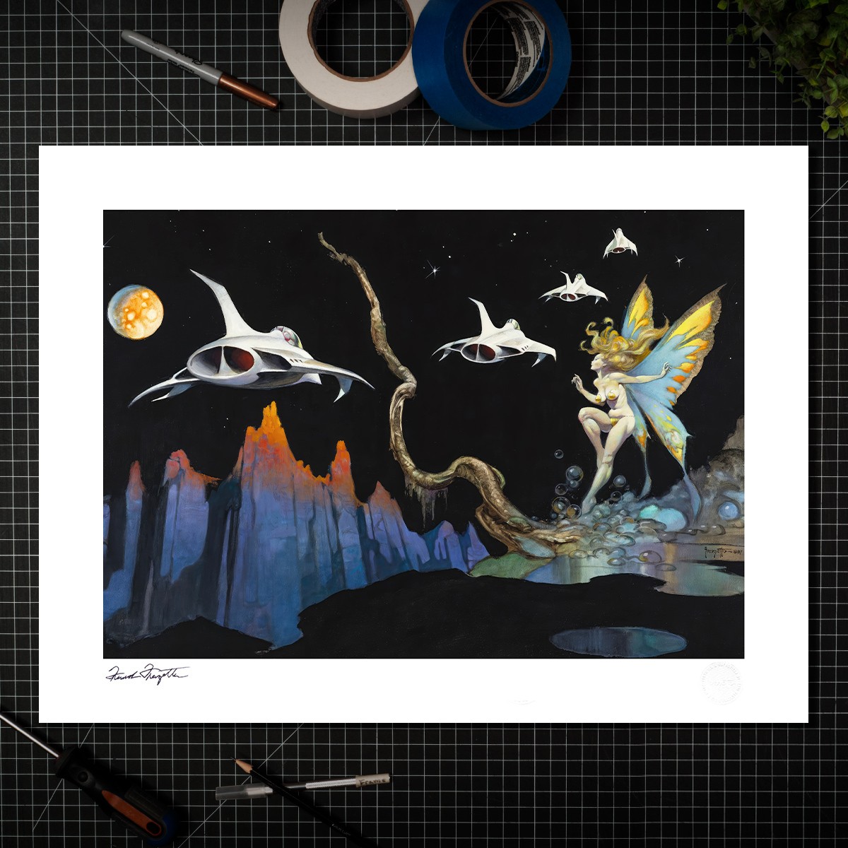 Frank Frazetta Dream Flight Art Print  View 3