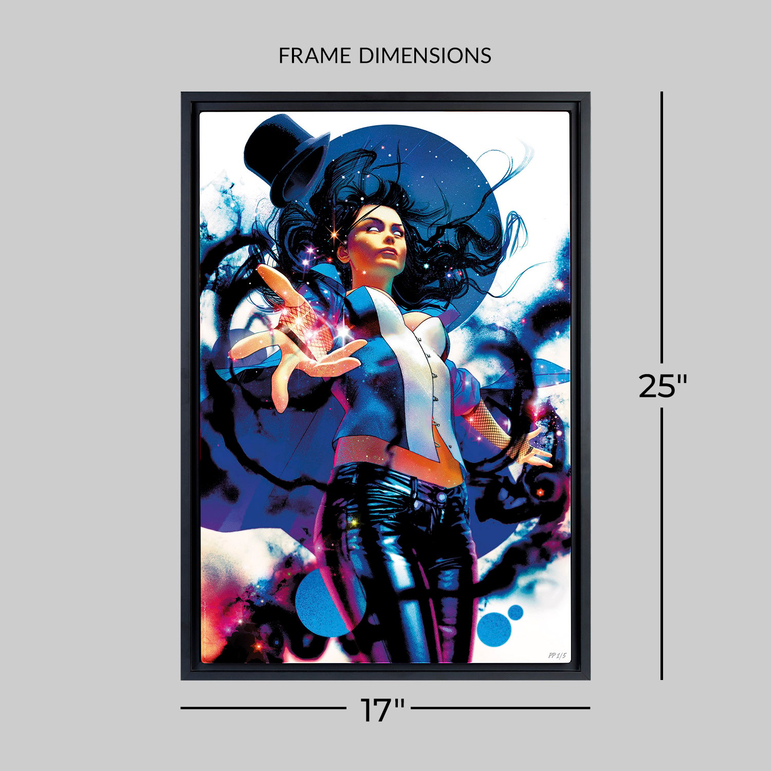 DC Comics Zatanna Art Print  Exclusive Edition View 2