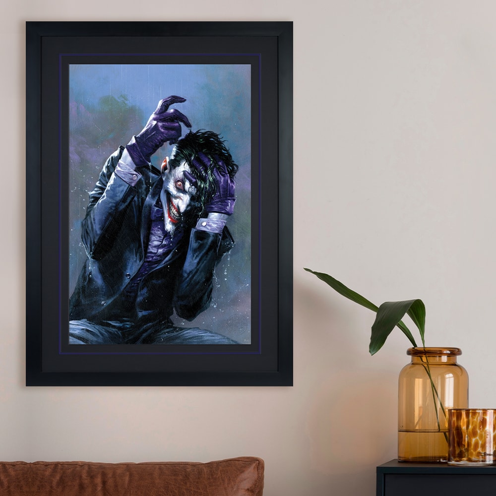 DC Comics The Joker Art Print  Exclusive Edition View 1