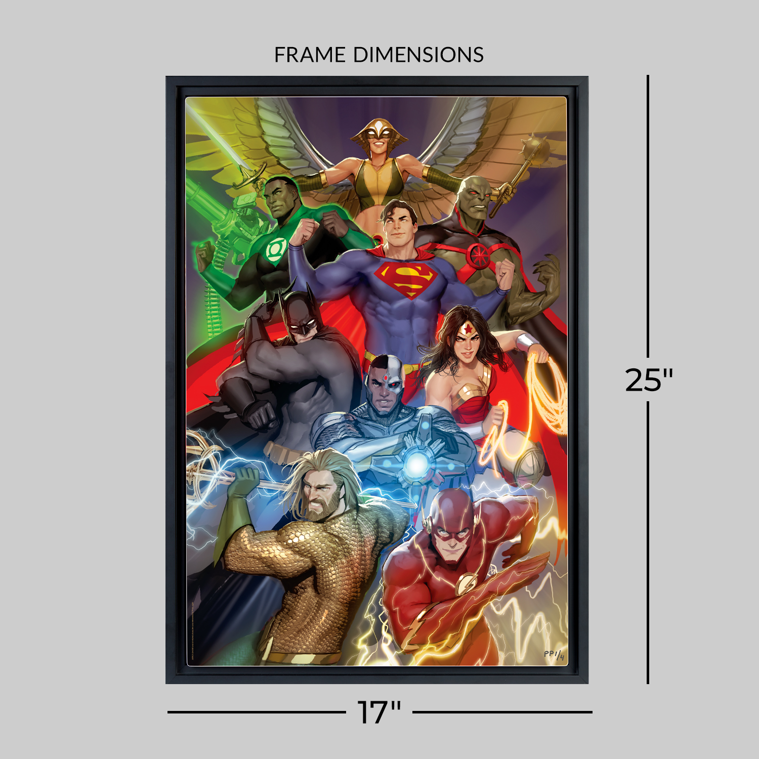 DC Comics The Justice League Art Print  Exclusive Edition View 2