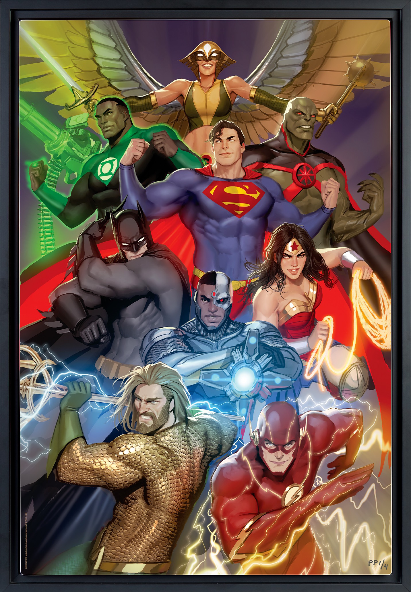 DC Comics The Justice League Art Print  Exclusive Edition View 4