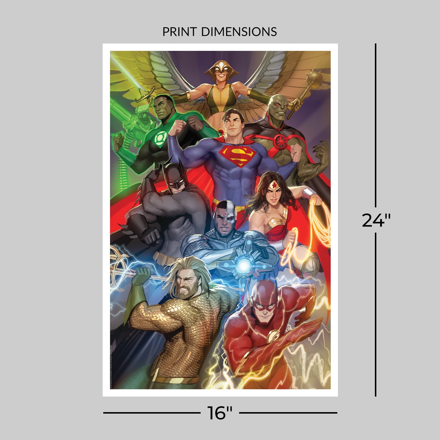 The Justice League Fine Art Print by Stjepan Sejic