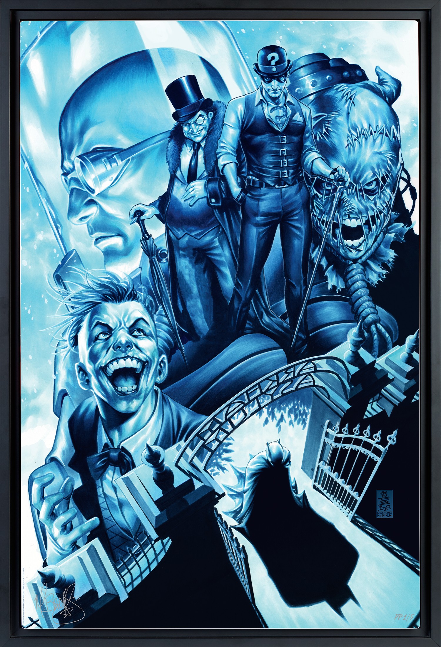 DC Comics The Gates of Arkham Art Print  Exclusive Edition View 9