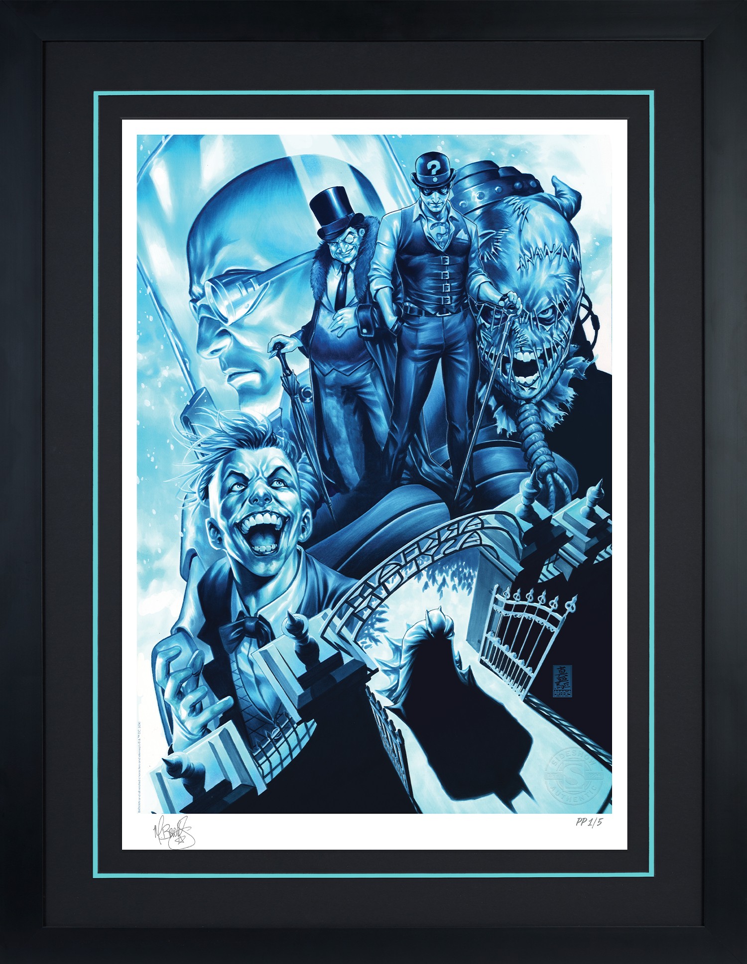 DC Comics The Gates of Arkham Art Print  Exclusive Edition View 10