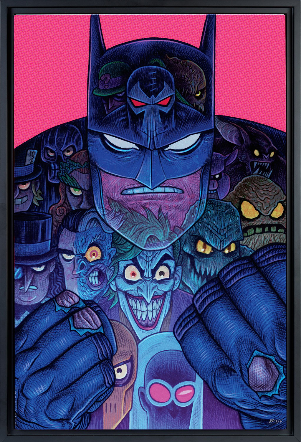 DC Comics Batman & The Rogues Gallery Art Print  Exclusive Edition View 5