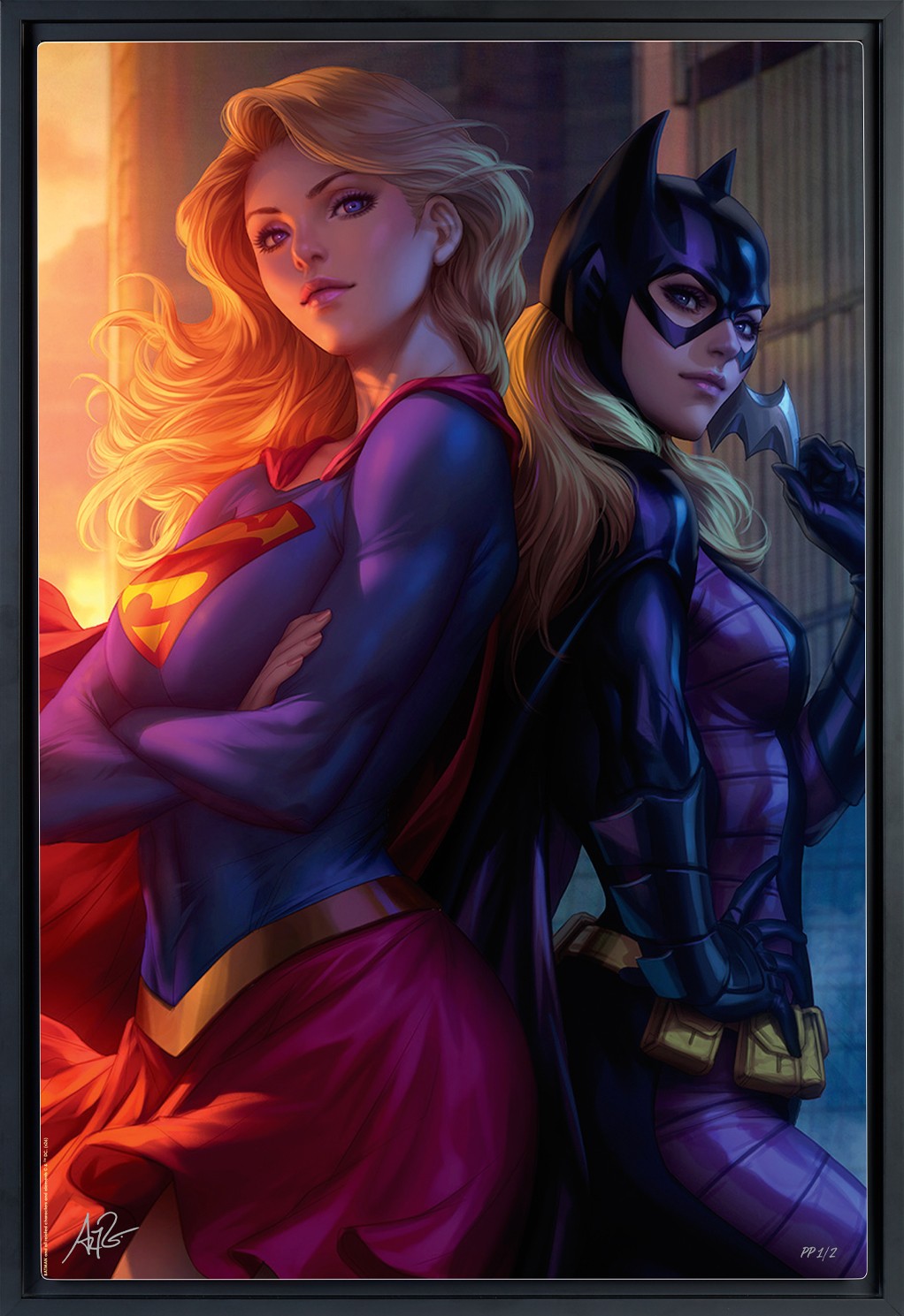 DC Comics Supergirl™ & Batgirl™ Art Print  Exclusive Edition View 6