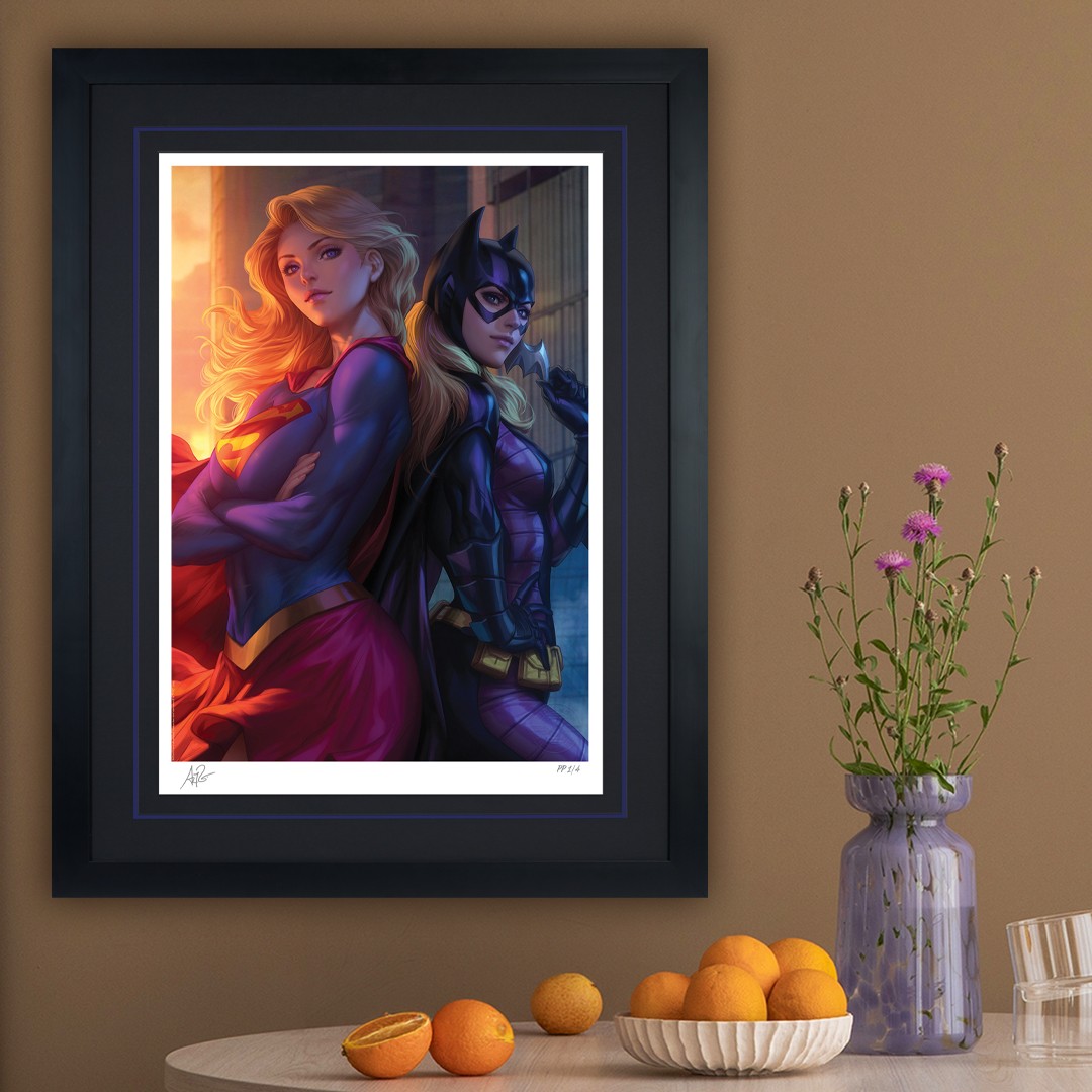 DC Comics Supergirl™ & Batgirl™ Art Print  Exclusive Edition View 1