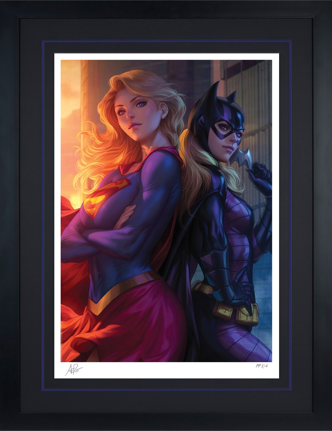 DC Comics Supergirl™ & Batgirl™ Art Print  Exclusive Edition View 6