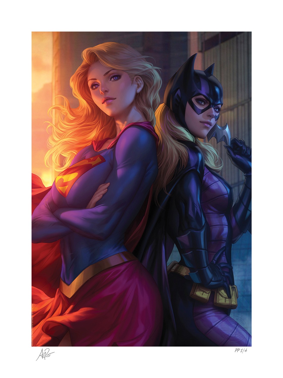 DC Comics Supergirl™ & Batgirl™ Art Print  Exclusive Edition View 5