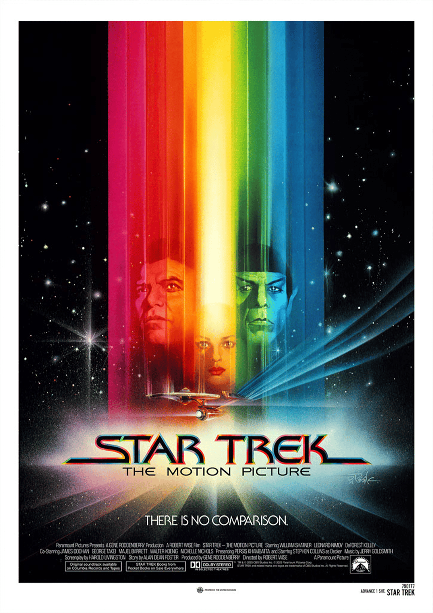 Star Trek Star Trek: The Motion Picture Editions Variant Movie Poster  View 3