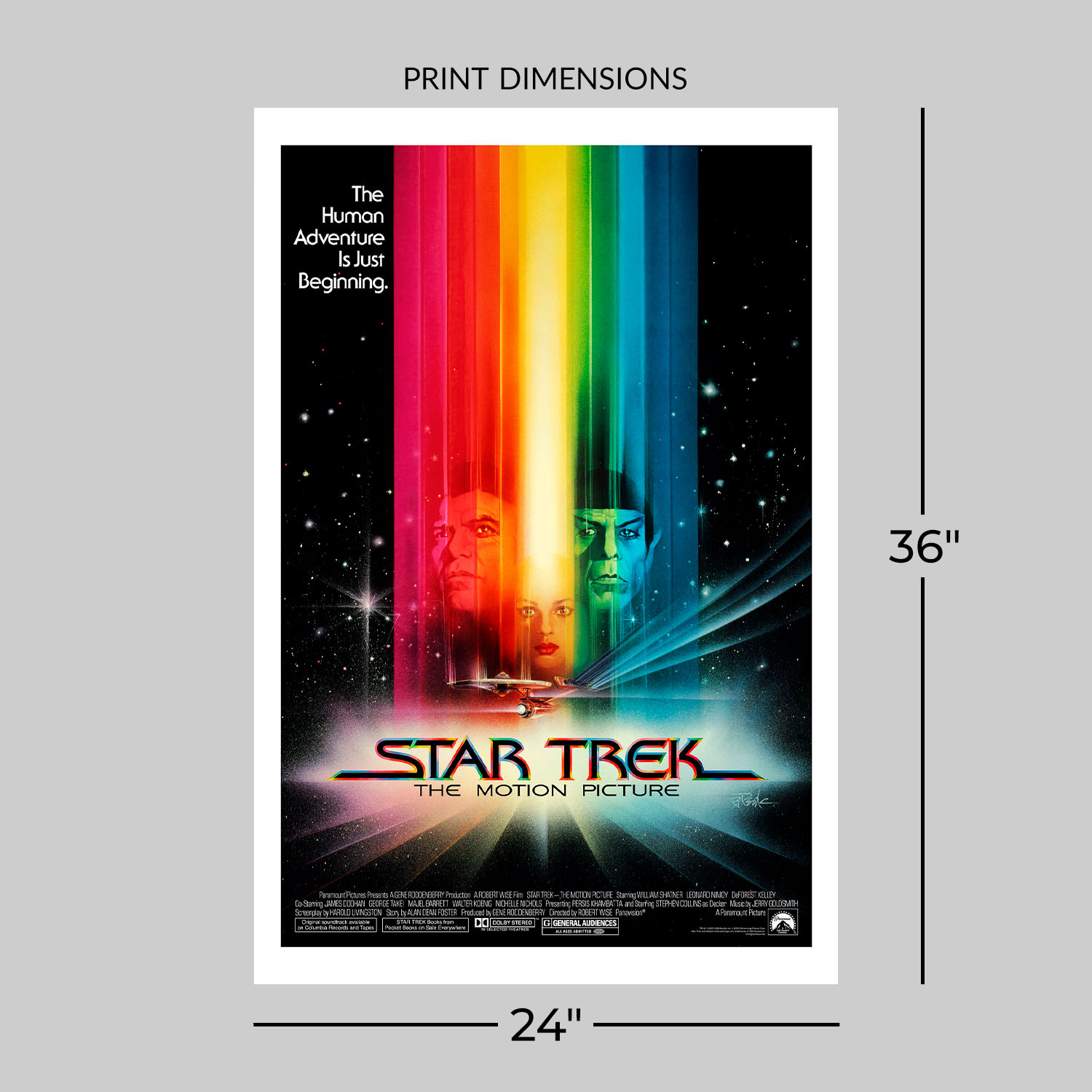 Star Trek: The Motion Picture (One Sheet) by Vice Press | Sideshow