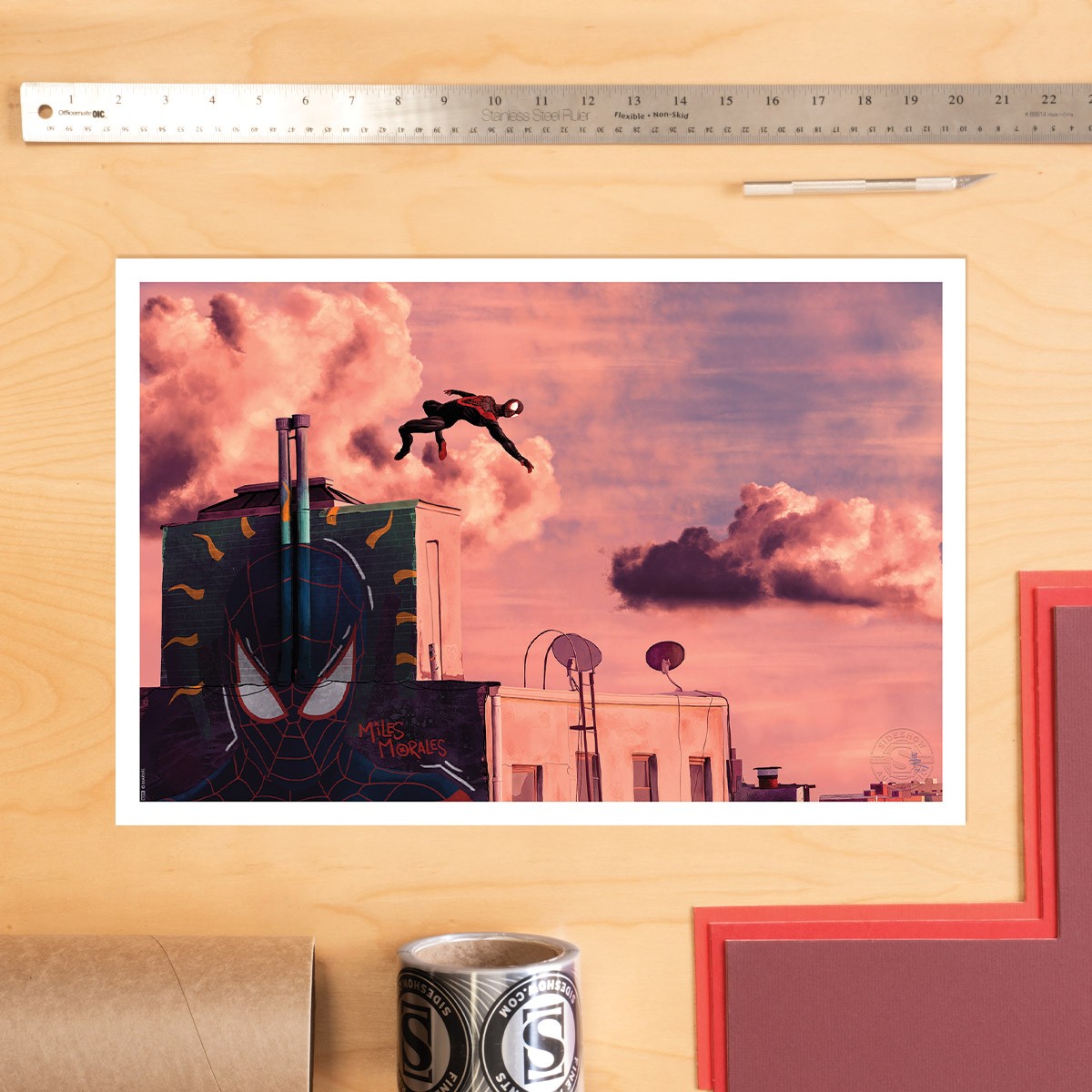 Marvel Spider-Man: Miles Morales Art Print  Exclusive Edition View 1