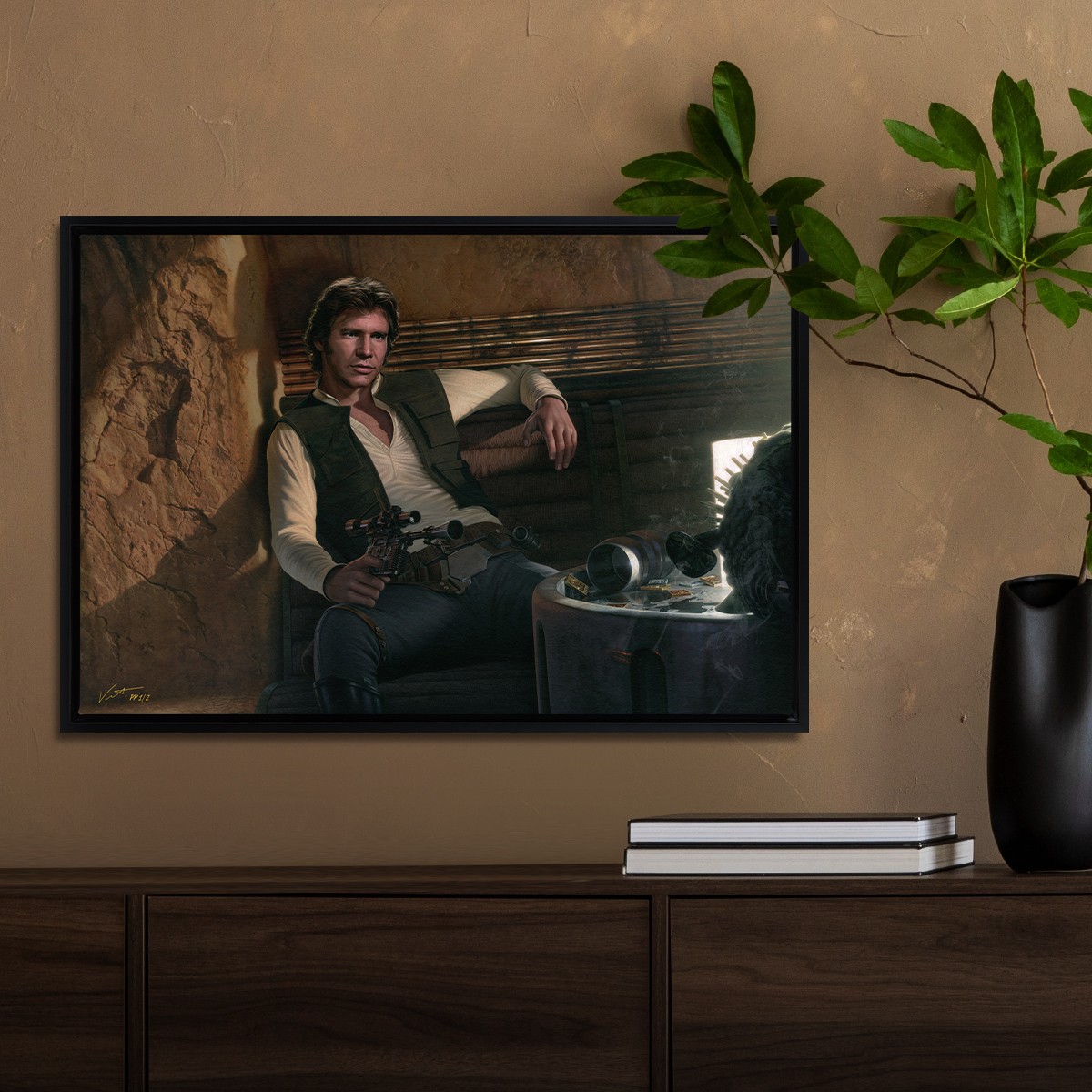 Star Wars Han Solo™: Sorry About the Mess Art Print  Exclusive Edition View 1