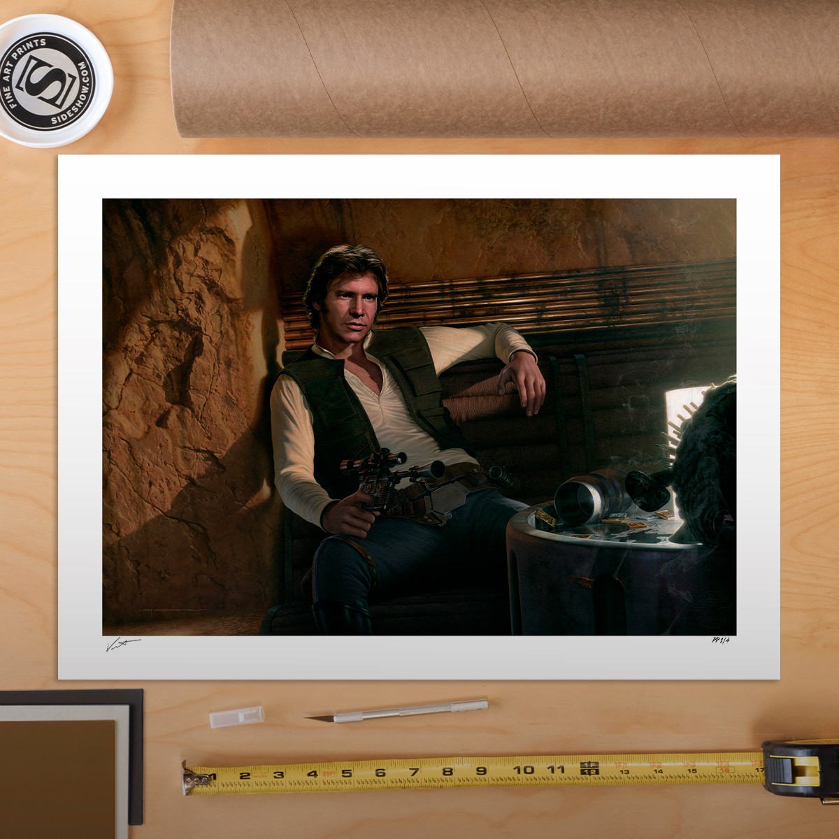 Star Wars Han Solo™: Sorry About the Mess Art Print  Exclusive Edition View 1