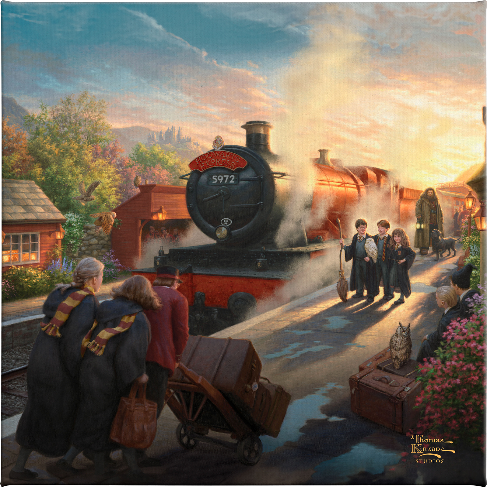ル 年末のプロモーション Print Art Express™ Hogwarts Potter™ Harry by Brand Art 絵画