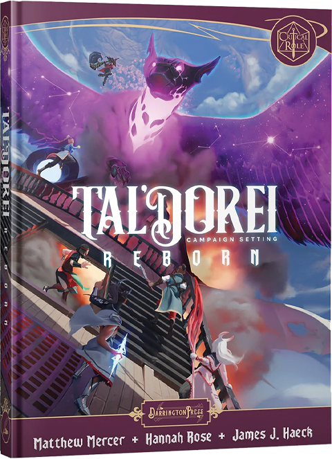 Critical Role Tal’Dorei Campaign Setting Reborn Book  (Prototype Shown) View 8