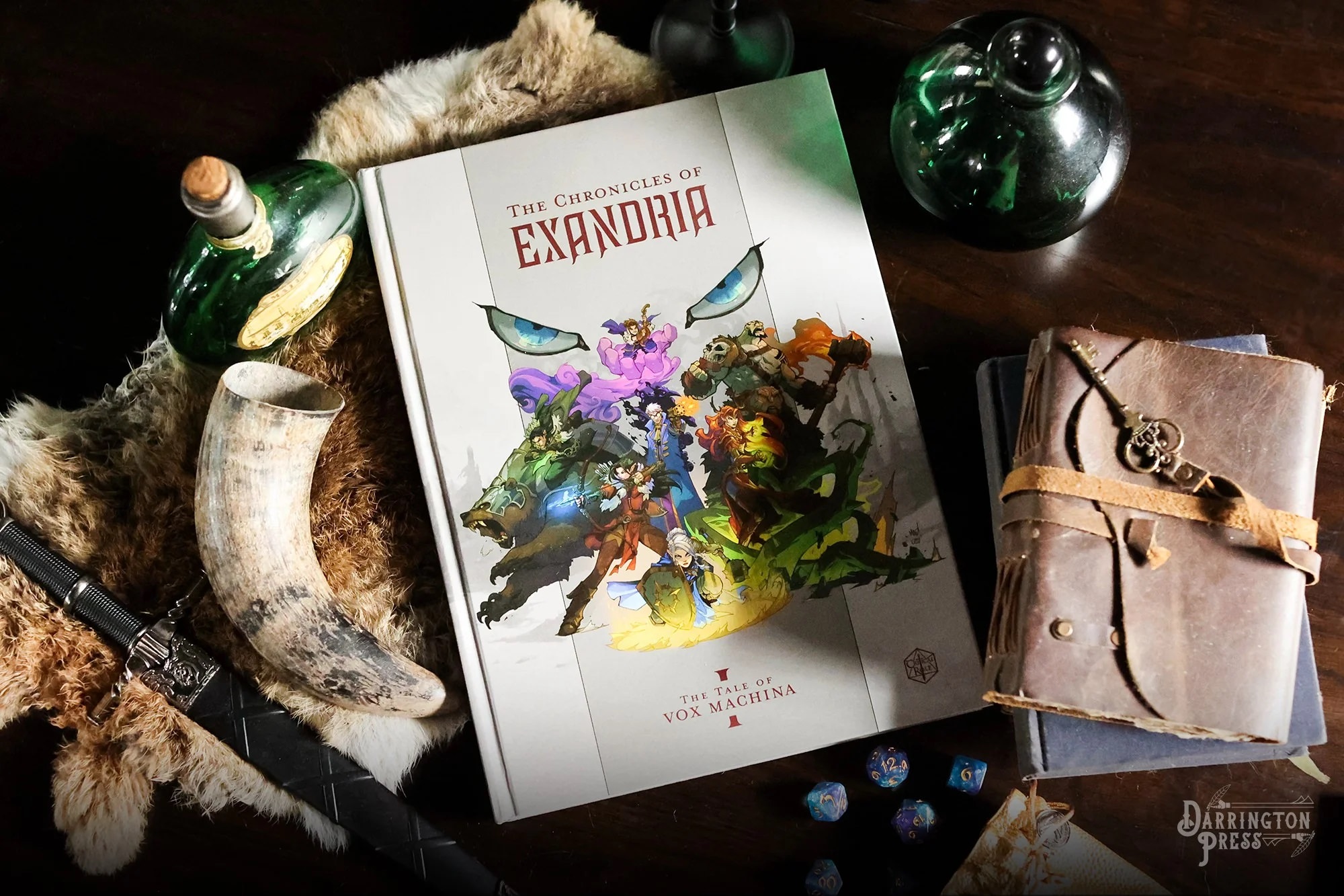 Critical Role The Chronicles of Exandria Vol I: The Tale of Vox Machina Book  (Prototype Shown) View 4