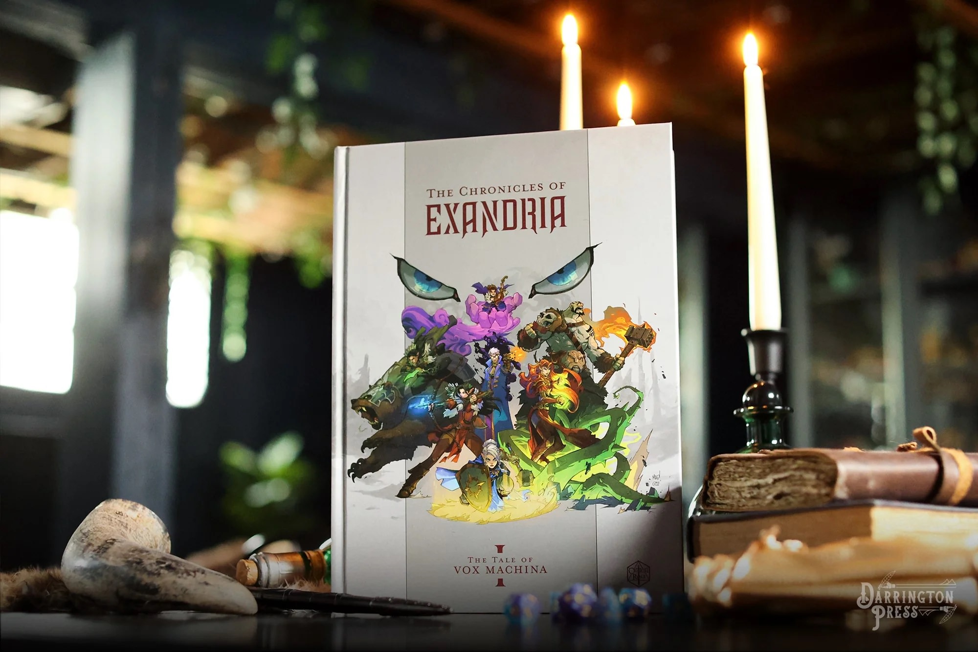 Critical Role The Chronicles of Exandria Vol I: The Tale of Vox Machina Book  (Prototype Shown) View 6