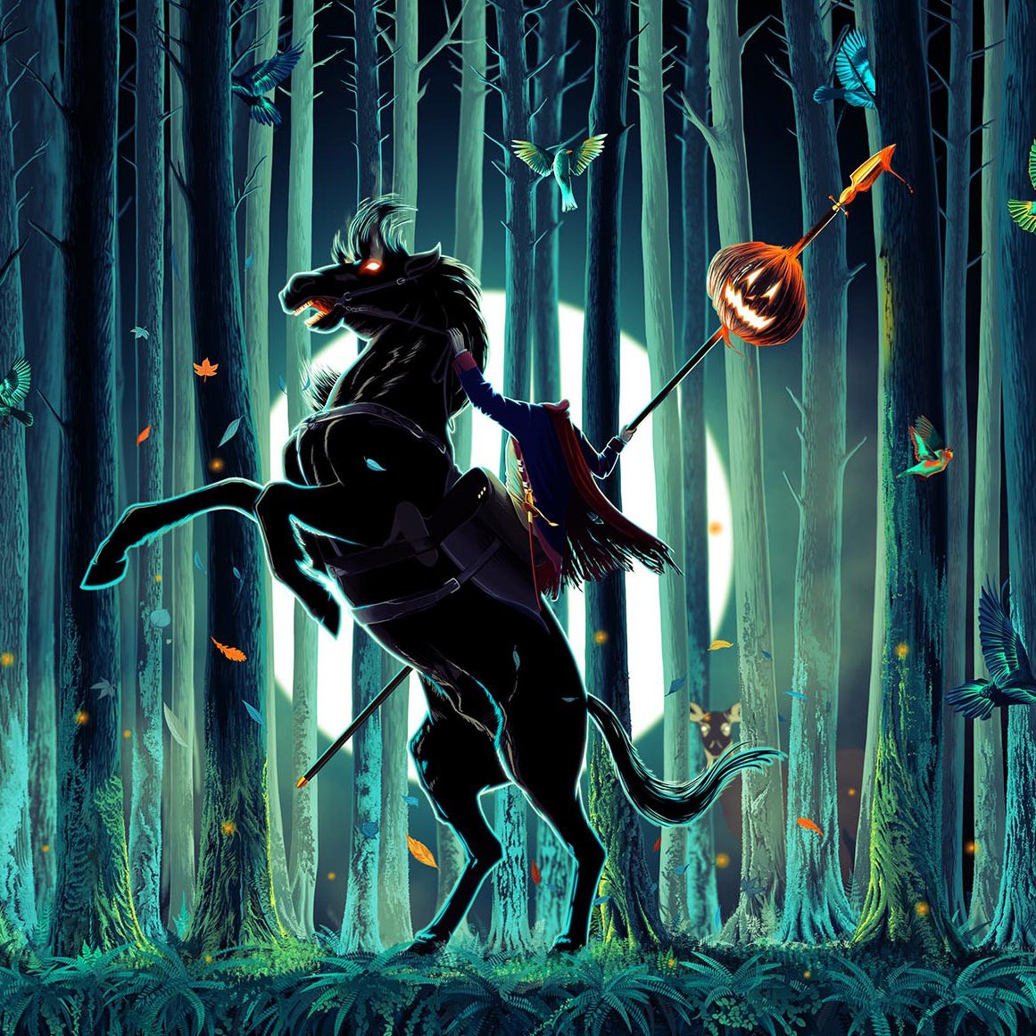 Sleepy Hollow The Legend of Sleepy Hollow Art Print  View 3